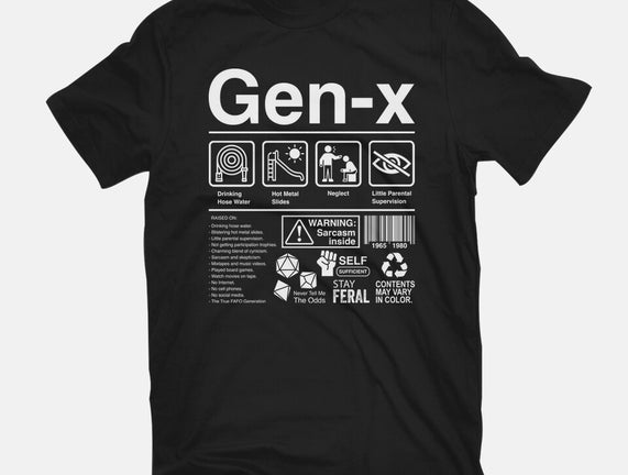 Gen X Label