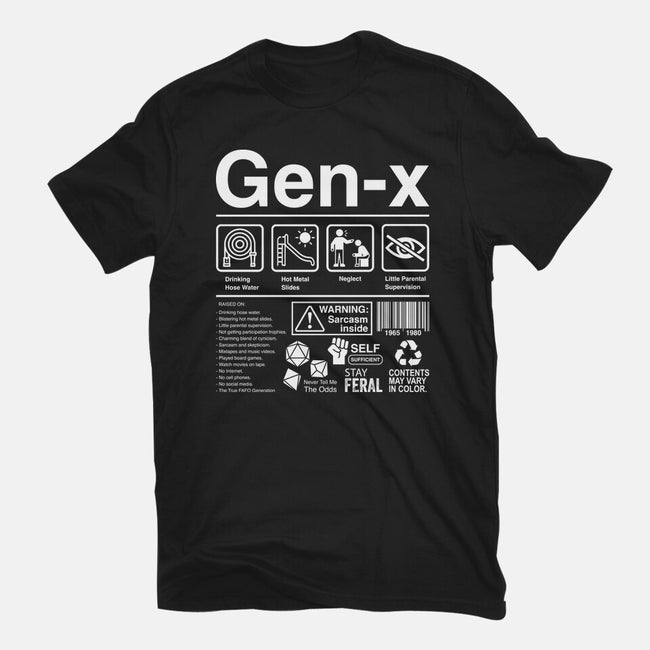 Gen X Label-Unisex-Basic-Tee-DrMonekers
