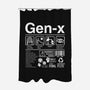 Gen X Label-None-Polyester-Shower Curtain-DrMonekers