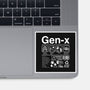 Gen X Label-None-Glossy-Sticker-DrMonekers
