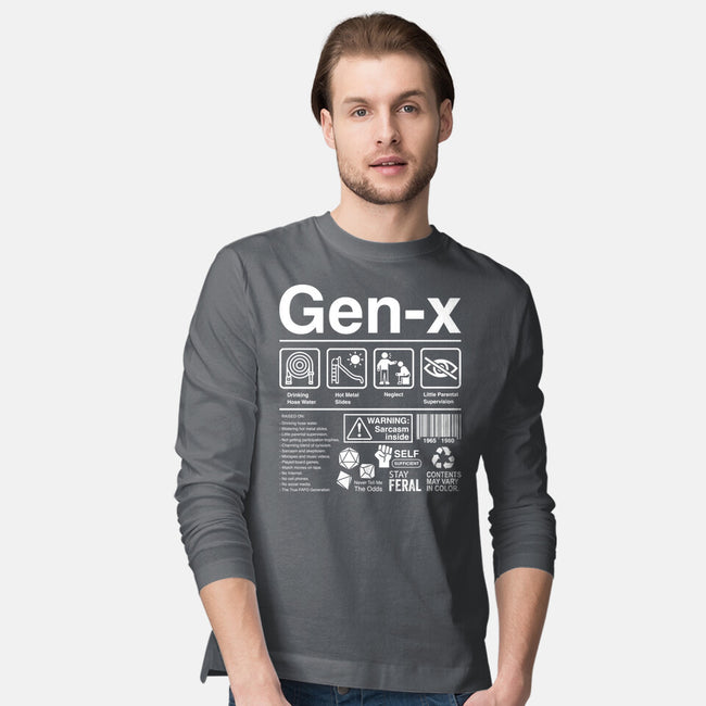Gen X Label-Mens-Long Sleeved-Tee-DrMonekers