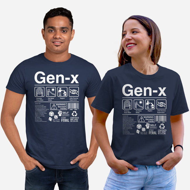 Gen X Label-Unisex-Basic-Tee-DrMonekers