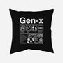 Gen X Label-None-Removable Cover w Insert-Throw Pillow-DrMonekers