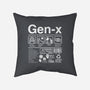 Gen X Label-None-Removable Cover w Insert-Throw Pillow-DrMonekers