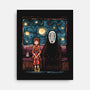 Starry Train-None-Stretched-Canvas-zascanauta