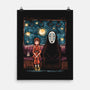 Starry Train-None-Matte-Poster-zascanauta
