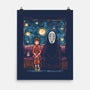 Starry Train-None-Matte-Poster-zascanauta