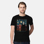 Starry Train-Mens-Premium-Tee-zascanauta
