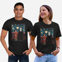 Starry Train-Unisex-Basic-Tee-zascanauta