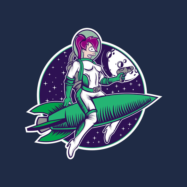 The Pinup From The Future-Unisex-Kitchen-Apron-SuperEdu