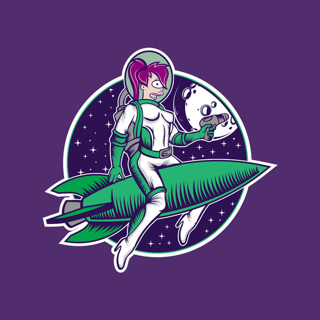 The Pinup From The Future-Womens-Basic-Tee-SuperEdu