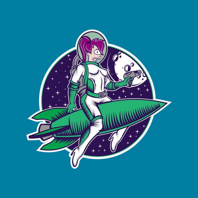 The Pinup From The Future-Mens-Basic-Tee-SuperEdu