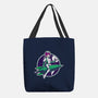 The Pinup From The Future-None-Basic Tote-Bag-SuperEdu