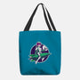 The Pinup From The Future-None-Basic Tote-Bag-SuperEdu