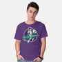 The Pinup From The Future-Mens-Basic-Tee-SuperEdu