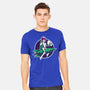 The Pinup From The Future-Mens-Heavyweight-Tee-SuperEdu