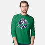The Pinup From The Future-Mens-Long Sleeved-Tee-SuperEdu