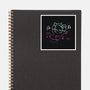 Vibing With Music-None-Glossy-Sticker-TechraNova