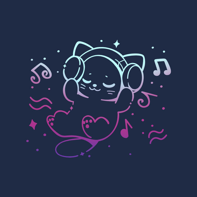 Vibing With Music-Unisex-Basic-Tee-TechraNova