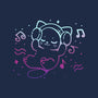 Vibing With Music-Unisex-Basic-Tee-TechraNova