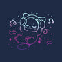 Vibing With Music-Womens-V-Neck-Tee-TechraNova