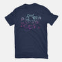 Vibing With Music-Womens-Fitted-Tee-TechraNova