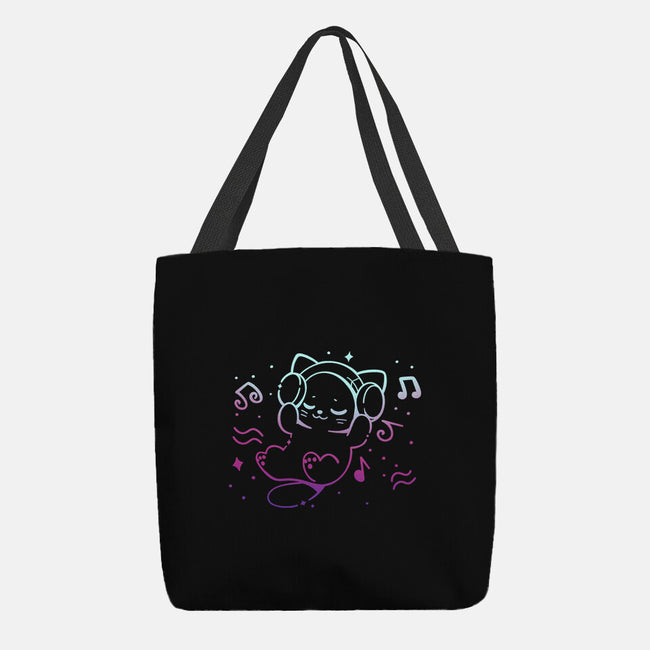 Vibing With Music-None-Basic Tote-Bag-TechraNova