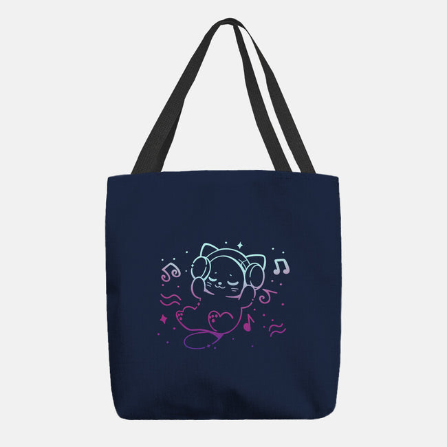 Vibing With Music-None-Basic Tote-Bag-TechraNova