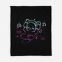 Vibing With Music-None-Fleece-Blanket-TechraNova