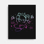Vibing With Music-None-Stretched-Canvas-TechraNova