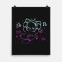 Vibing With Music-None-Matte-Poster-TechraNova