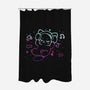 Vibing With Music-None-Polyester-Shower Curtain-TechraNova