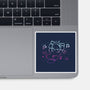 Vibing With Music-None-Glossy-Sticker-TechraNova