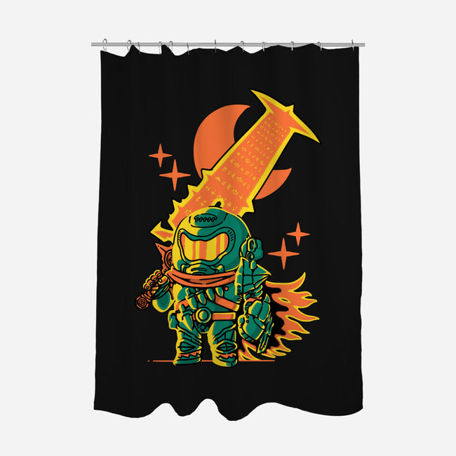 Guts Slayer-None-Polyester-Shower Curtain-naomori