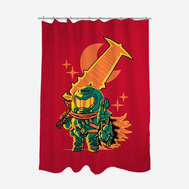 Guts Slayer-None-Polyester-Shower Curtain-naomori