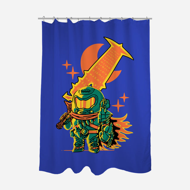 Guts Slayer-None-Polyester-Shower Curtain-naomori