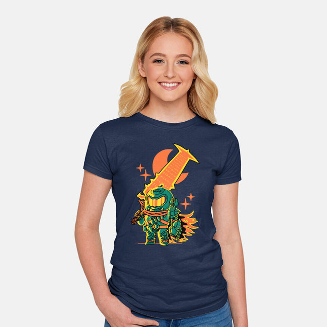 Guts Slayer-Womens-Fitted-Tee-naomori