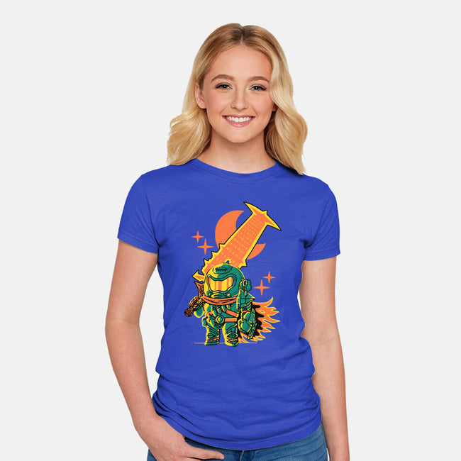 Guts Slayer-Womens-Fitted-Tee-naomori