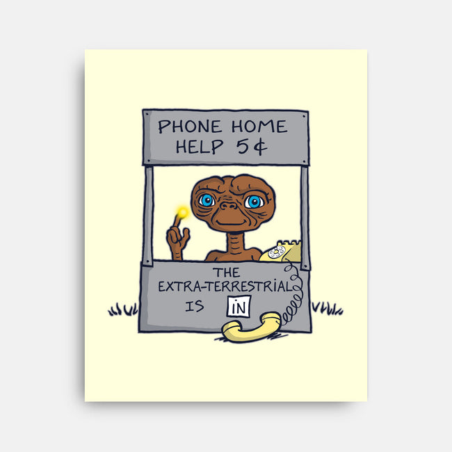 Phone Home Help-None-Stretched-Canvas-Barbadifuoco