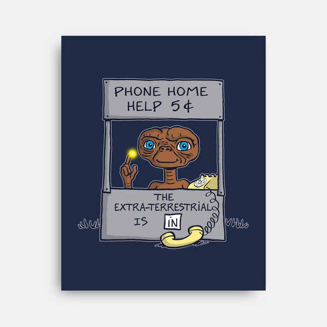 Phone Home Help-None-Stretched-Canvas-Barbadifuoco