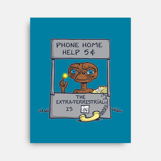 Phone Home Help-None-Stretched-Canvas-Barbadifuoco