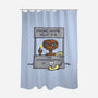 Phone Home Help-None-Polyester-Shower Curtain-Barbadifuoco