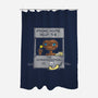 Phone Home Help-None-Polyester-Shower Curtain-Barbadifuoco