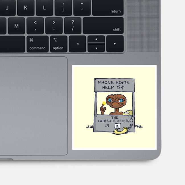 Phone Home Help-None-Glossy-Sticker-Barbadifuoco