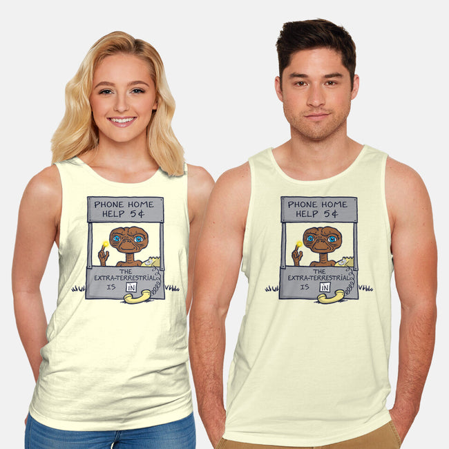 Phone Home Help-Unisex-Basic-Tank-Barbadifuoco