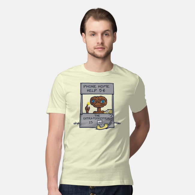 Phone Home Help-Mens-Premium-Tee-Barbadifuoco