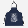 Jack Under The Rain-Unisex-Kitchen-Apron-zascanauta