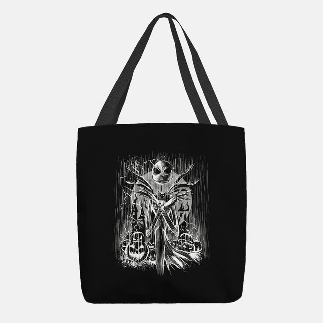 Jack Under The Rain-None-Basic Tote-Bag-zascanauta