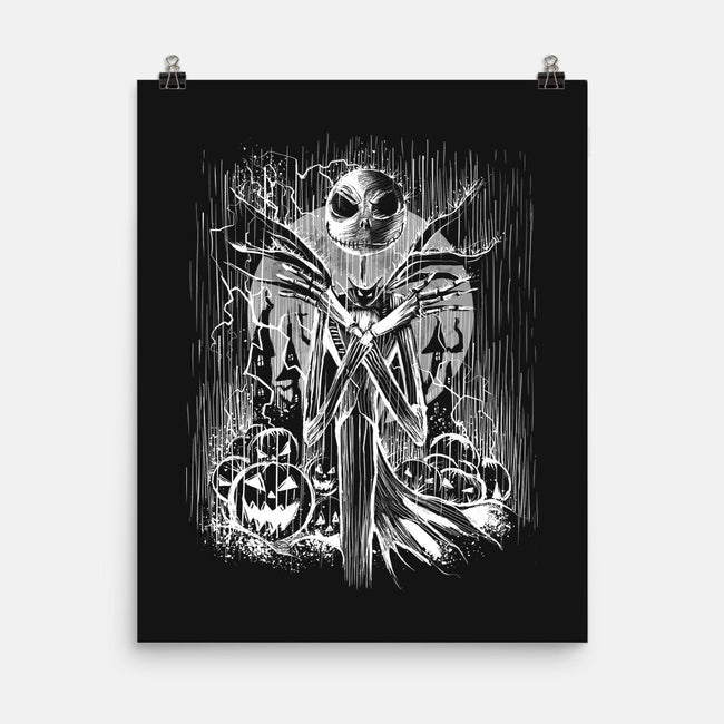 Jack Under The Rain-None-Matte-Poster-zascanauta