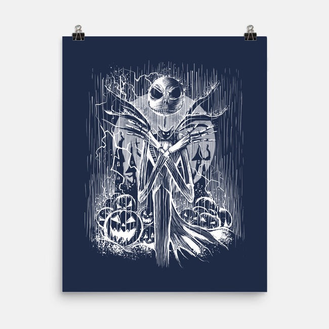 Jack Under The Rain-None-Matte-Poster-zascanauta